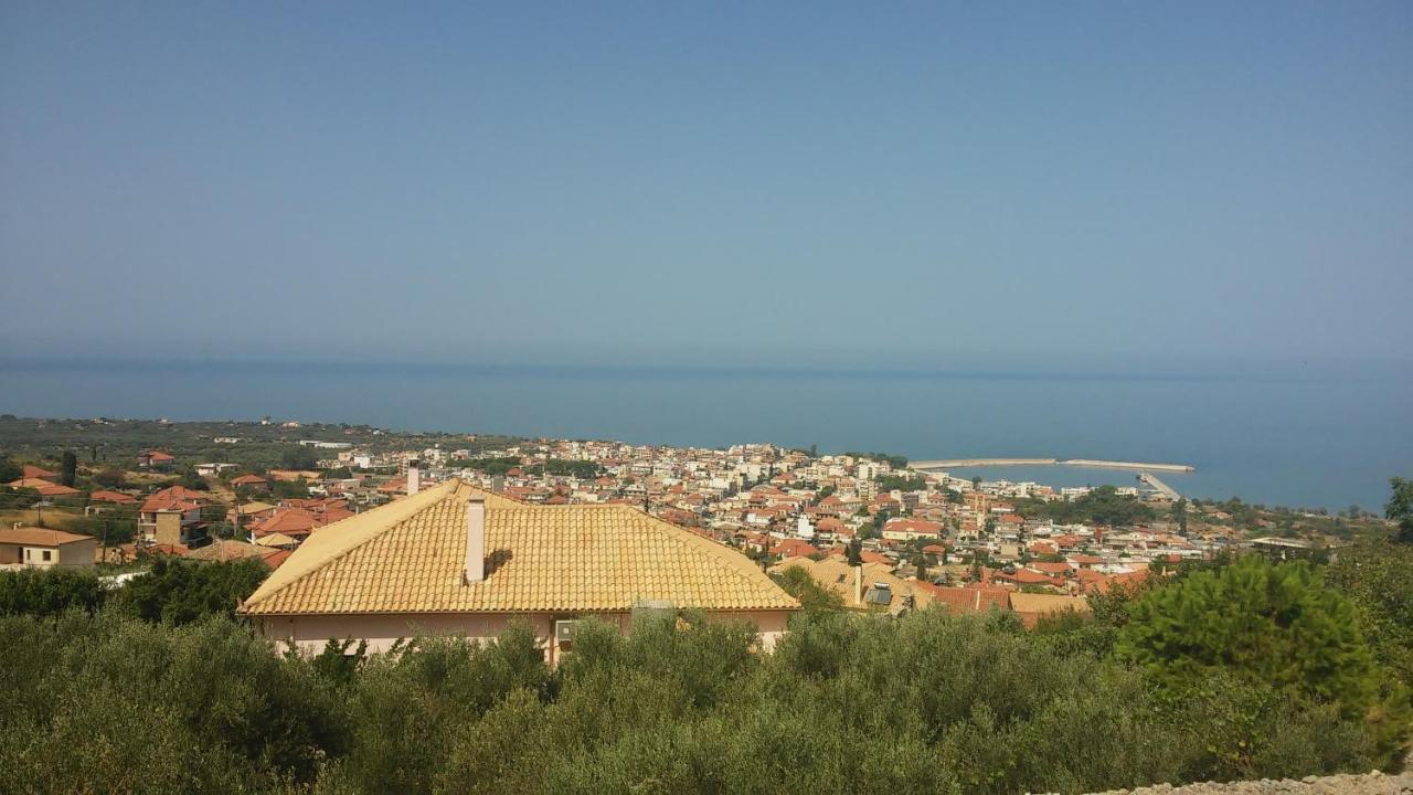 Villa Kiparissia Castle&Sea view Kyparissia Esterno foto